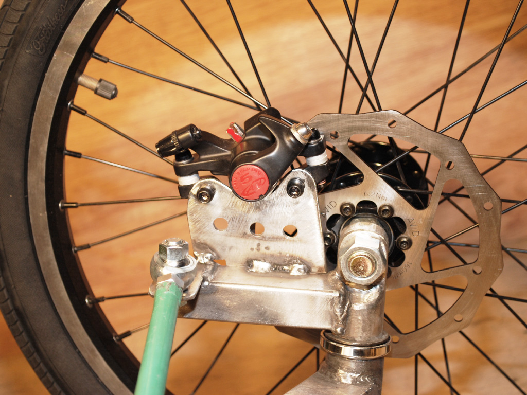 Warrior Racing Trike - build your own disc brake hardware